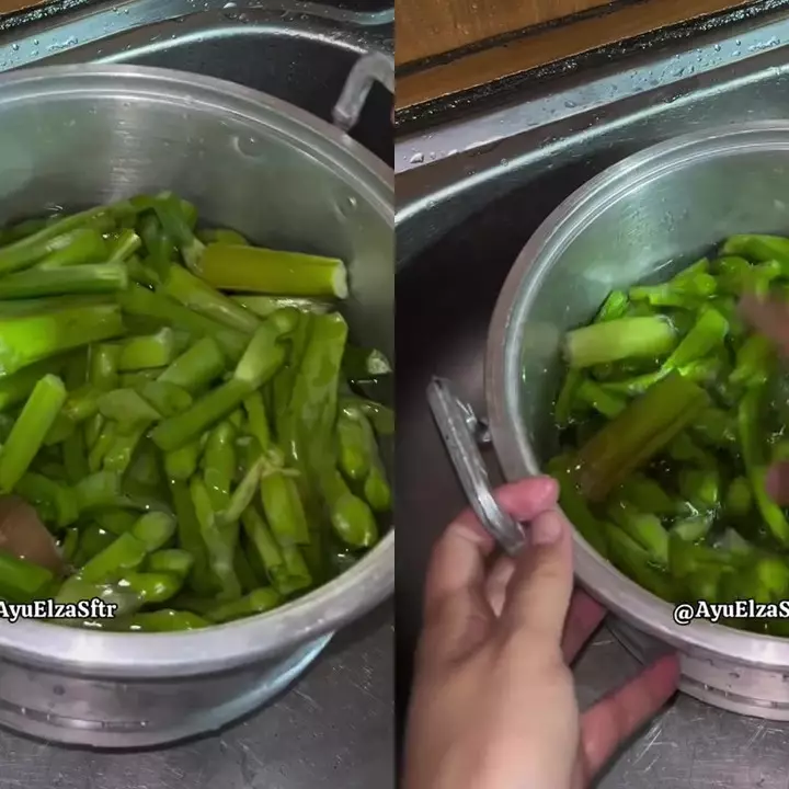 Rahasia masak genjer agar tak pahit dan warnanya tetap hijau, ternyata cukup diberi 1 bahan dapur ini