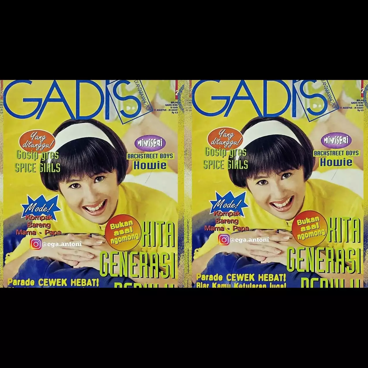 Kakak ipar Denny Sumargo ternyata juara 3 Gadis Sampul 1996 bareng Dian Sastro, ini 11 potret lawasnya