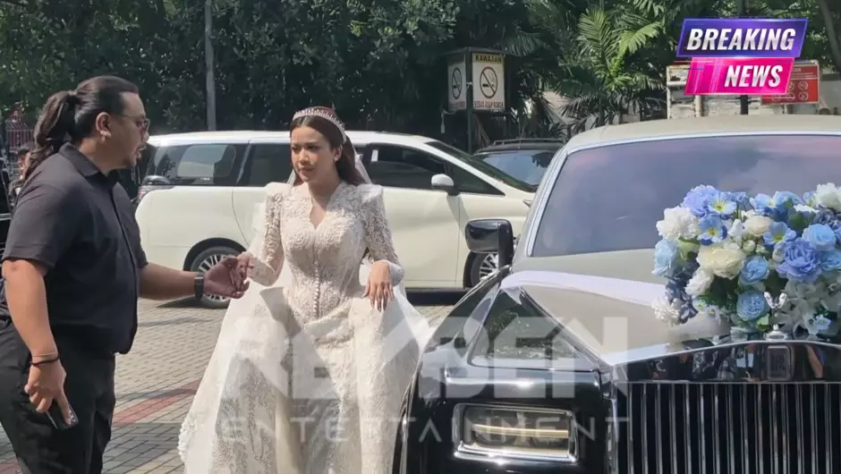 pemberkatan nikah Brisia Jodie © berbagai sumber pemberkatan nikah Brisia Jodie © berbagai sumber