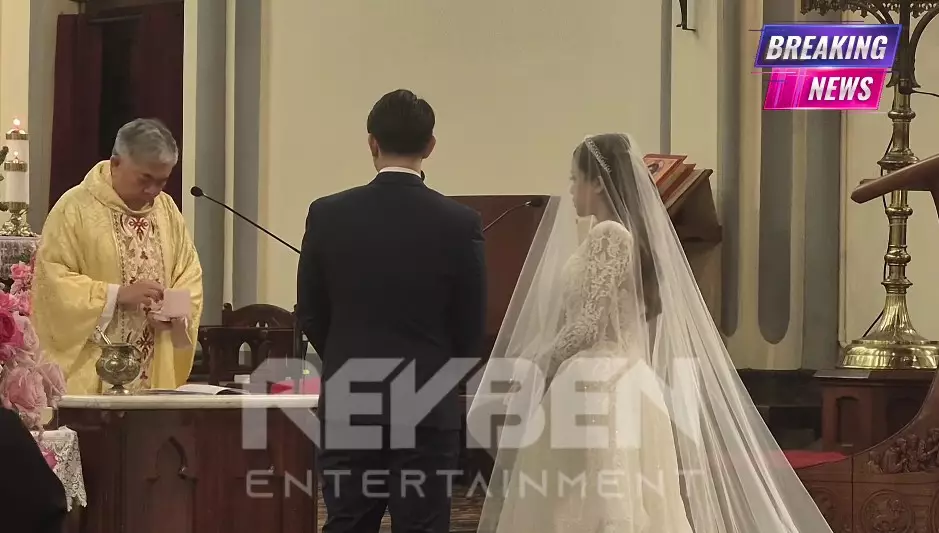 pemberkatan nikah Brisia Jodie © berbagai sumber pemberkatan nikah Brisia Jodie © berbagai sumber