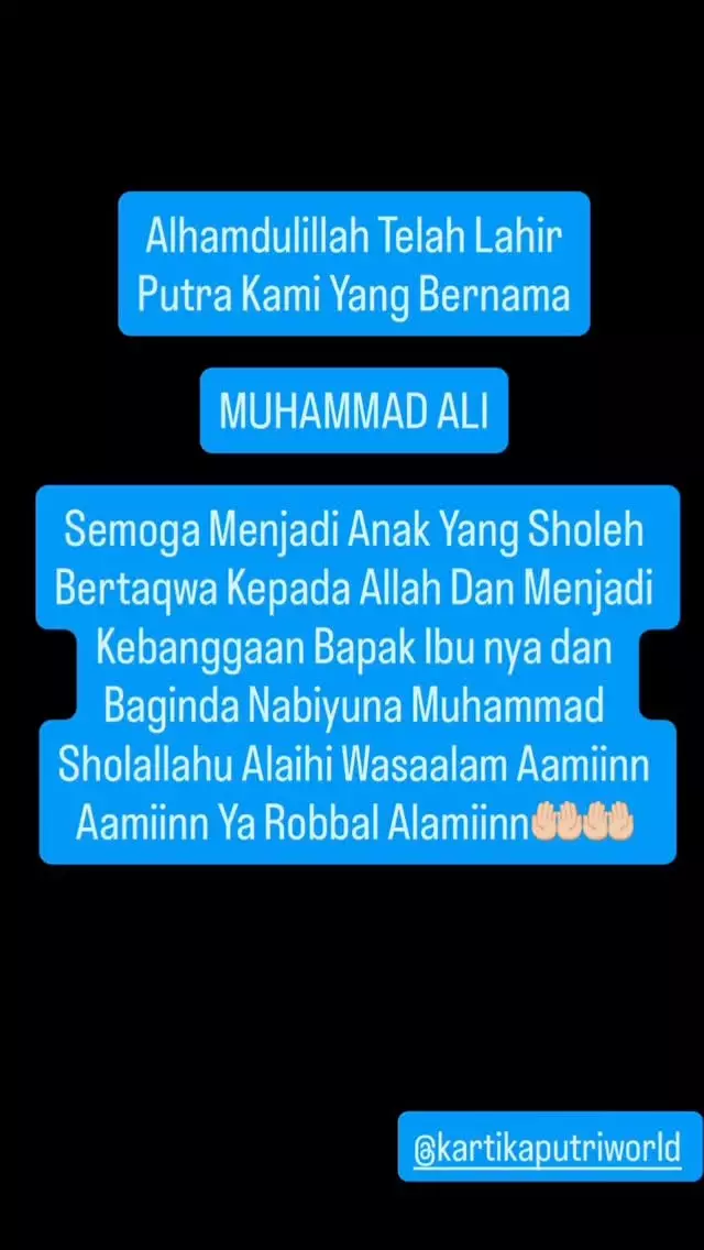 Kartika Putri melahirkan anak ketiga © 2025 brilio.net Kartika Putri melahirkan anak ketiga © 2025 brilio.net