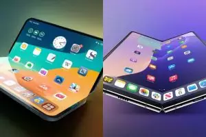 Rumor ungkap HP lipat Apple bakal tak punya lekukan di tengah? Ini bocorannya
