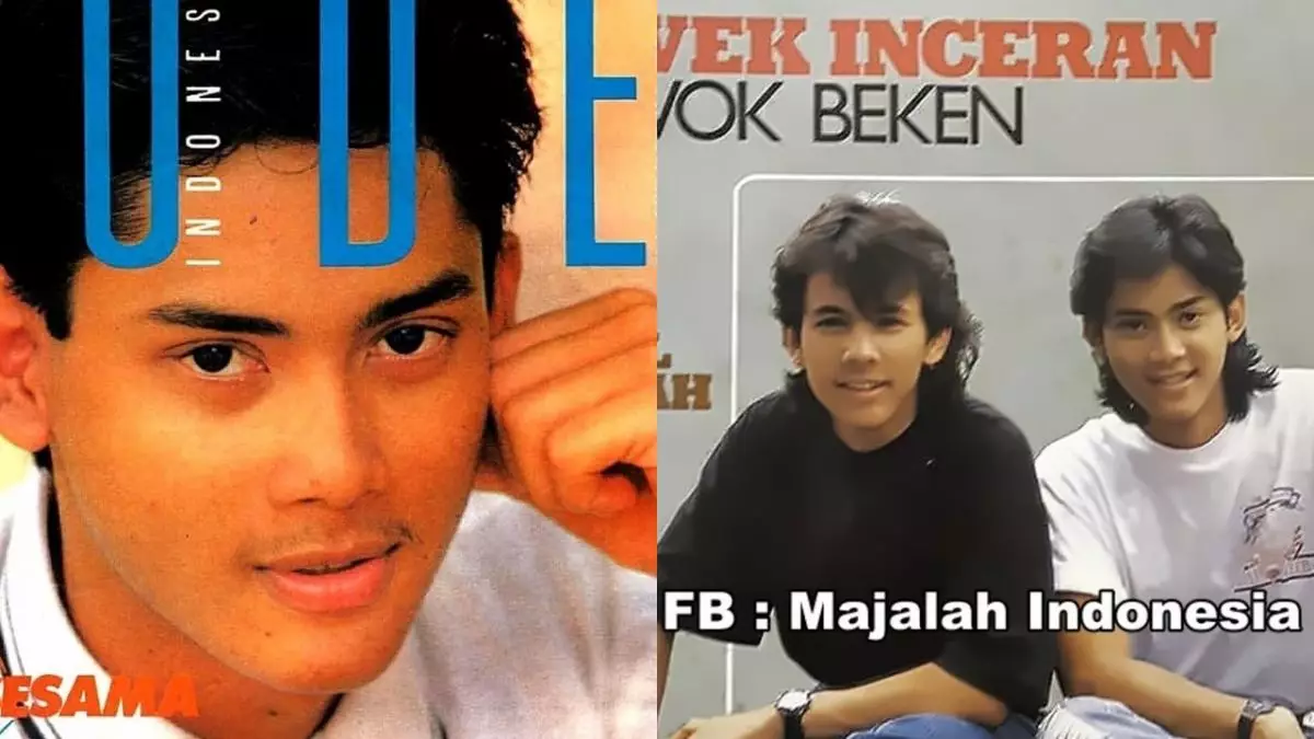 Bergaya klimis, begini 7 potret lawas Onky Alexander saat jadi model cover majalah