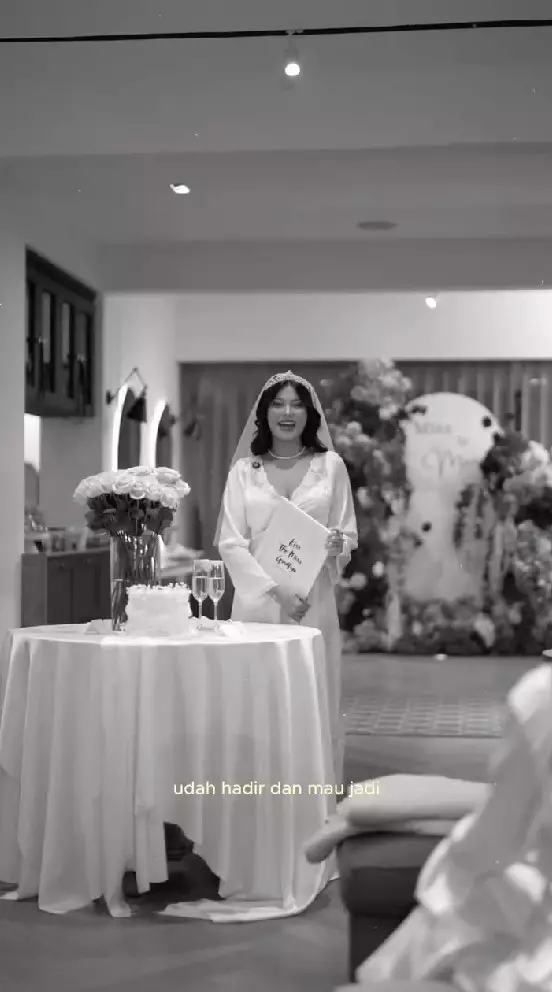 potret bridal shower selebgram Hanum Mega © Instagram