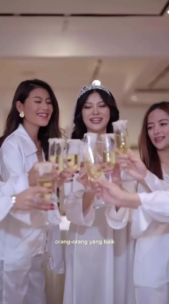 potret bridal shower selebgram Hanum Mega © Instagram