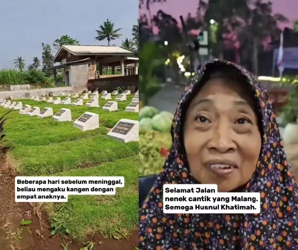 ibu yang dikirim anaknya ke panti kini wafat © TikTok ibu yang dikirim anaknya ke panti kini wafat © TikTok