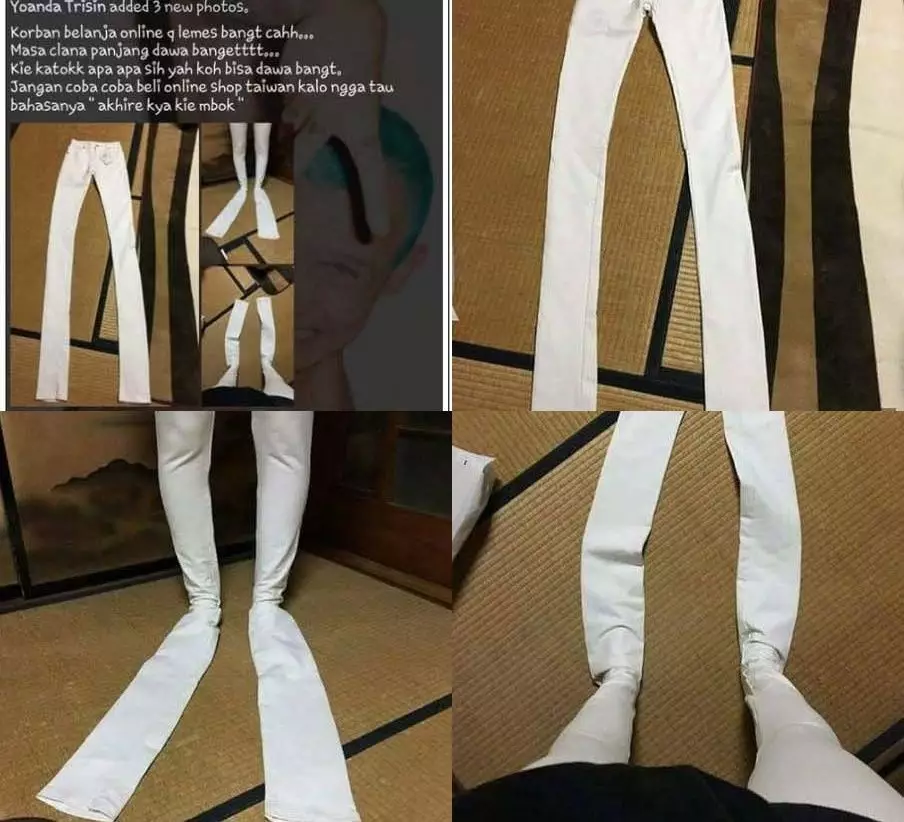 momen apes beli celana © berbagai sumber