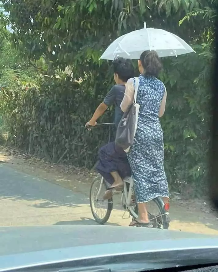 momen tak terduga di tempat umum © Instagram