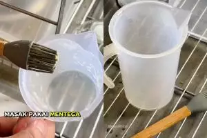 Usai baking, alat dapur jadi licin karena penuh mentega? Coba bersihkan pakai cara ini biar sat-set