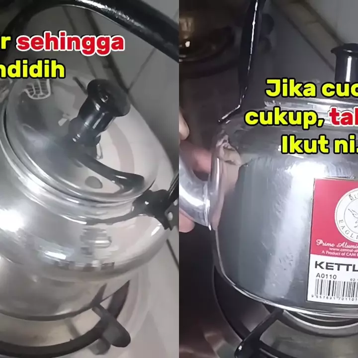 Bukan dicuci, ini cara sterilkan teko baru biar lebih aman dipakai merebus air tanpa ada residu