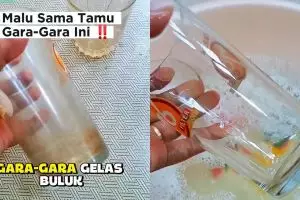 Gelas kaca jadi buram karena noda kerak? Cukup rendam 30 menit dalam cairan ini biar bening lagi