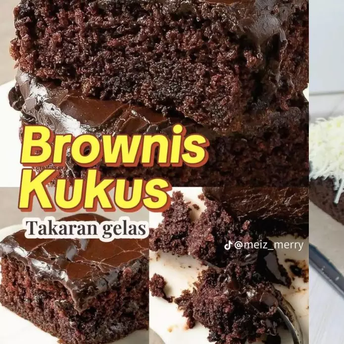 9 Resep brownies kukus ala rumahan simple dan lembut, anti gagal buat pemula