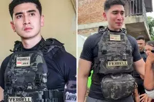 Viral rompi taktis Verrell Bramasta saat bantu korban banjir: Ini bedanya dengan rompi antipeluru