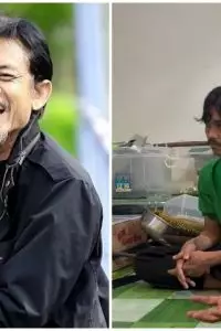 Di lokasi tersebut, Epy terlihat memberi semangat sekaligus nasihat kepada para karyawan outlet Jukut Goreng Samali.