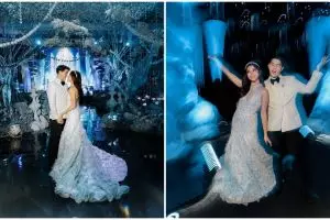 9 Potret resepsi pernikahan Brisia Jodie dan Jonathan Alden, megah bertema ala negeri dongeng