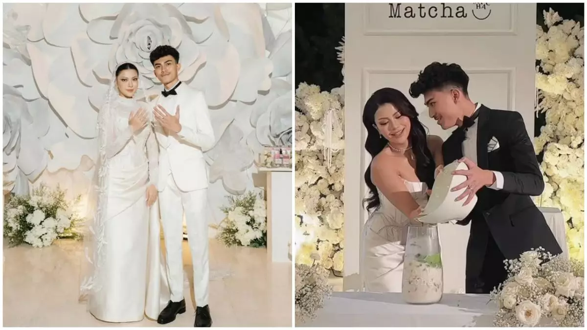 Menikah lagi usai cerai diselingkuhi, ini 9 potret bahagia pernikahan Hanum Mega dan Rafly Adriansyah