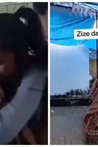 Kedatangannya bersama sang ibu dan adik memperlihatkan bahwa hubungan baik antar keluarga masih terjaga.