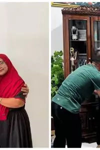 Jenazah sang ayah diketahui dimakamkan di TPU Desa Sidomulyo pada pukul 11.00 WIB.