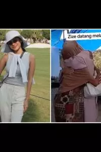 Takziah ke rumah duka ayah Pratama Arhan, Azizah Salsha dikritik tak pakai hijab, ini alasannya