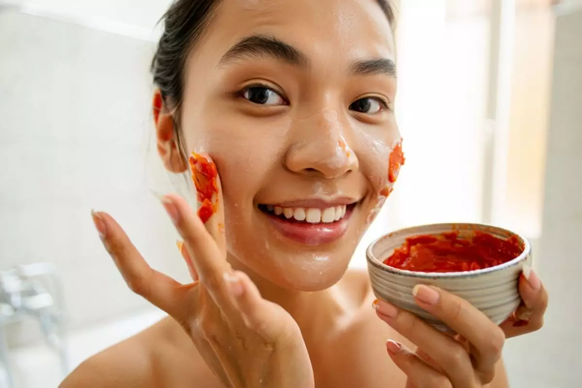 Rahasia wajah glowing cuma pakai 1 jenis buah, komedo hilang dan pori wajah mengecil alami