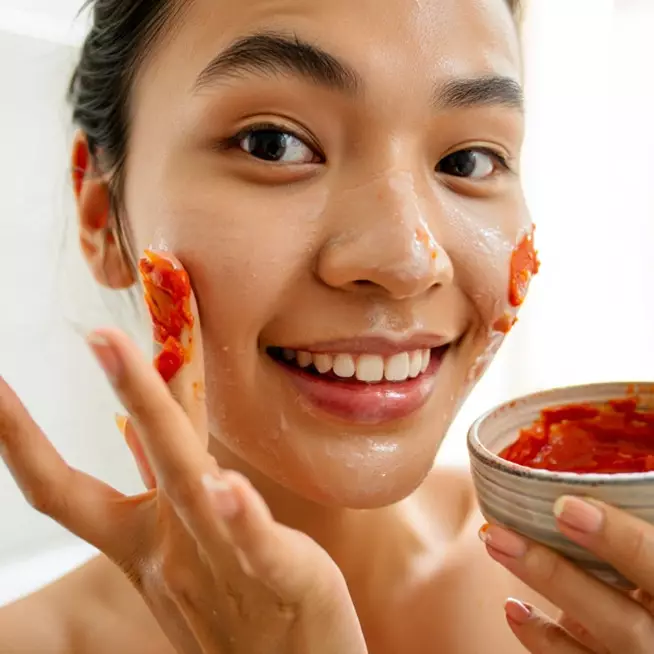 Rahasia wajah glowing cuma pakai 1 jenis buah, komedo hilang dan pori wajah mengecil alami