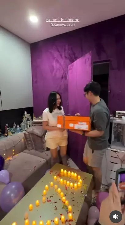 perayaan ulang tahun Amanda Manopo ke 26 © Instagram