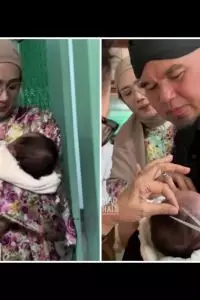 9 Potret Ahmad Dhani dan Mulan Jameela gelar akikah anak adopsinya, terungkap asal usul sang bayi