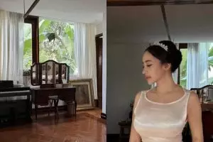 Potret kamar tidur Amanda Zahra, desain estetik bikin betah