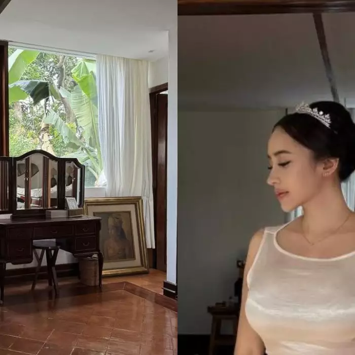 Potret kamar tidur Amanda Zahra, desain estetik bikin betah