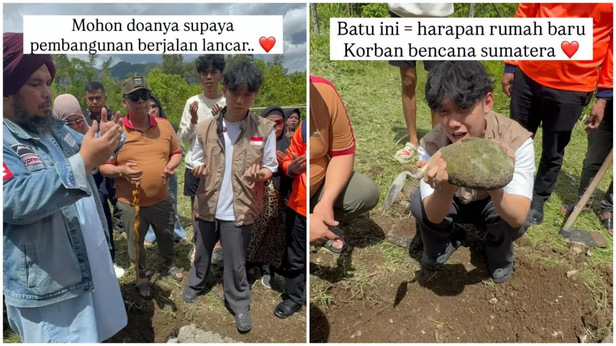 Aksi mulia Willie Salim bakal bangun 20 rumah untuk korban banjir di Padang, ini 7 potretnya