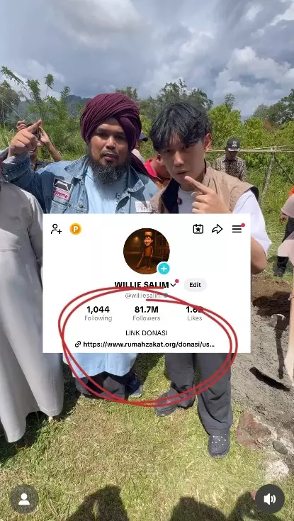 Willie Salim bakal bangun rumah korban di Padang © Instagram Willie Salim bakal bangun rumah korban di Padang © Instagram