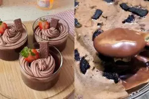 5 Resep puding coklat simpel manis yang super nagih dan menggoda, pecinta coklat mana bisa tahan