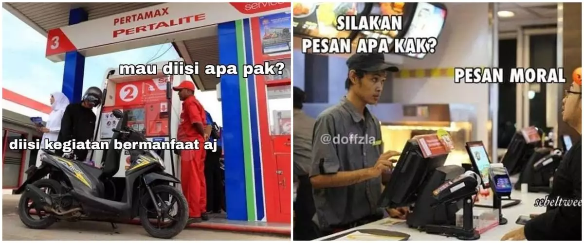 31 Meme lucu percakapan dua orang ini absurd banget, bikin ketawa sampai nggak kuat