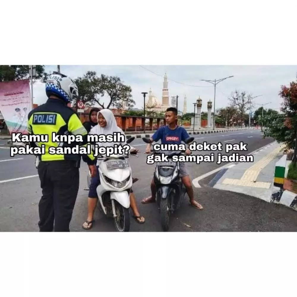 meme percakapan dua orang © Instagram meme percakapan dua orang © Instagram