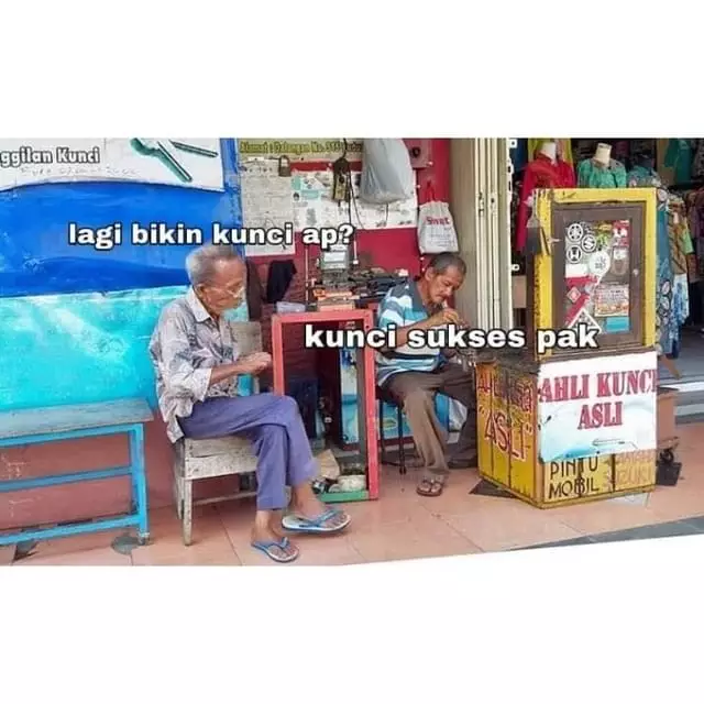 meme percakapan dua orang © Instagram meme percakapan dua orang © Instagram