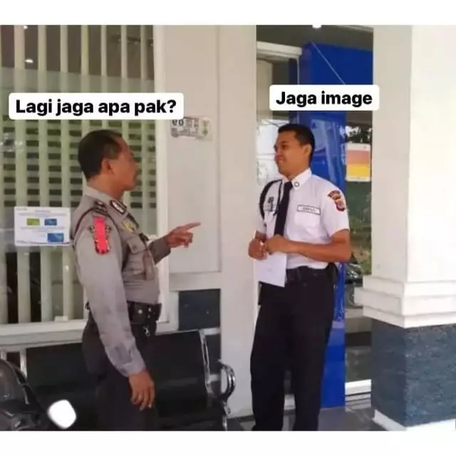 meme percakapan dua orang © Instagram meme percakapan dua orang © Instagram