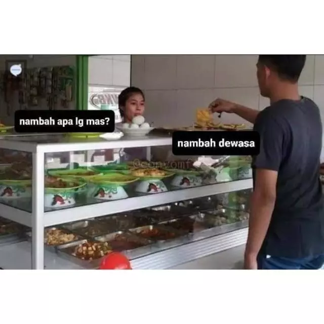 meme percakapan dua orang © Instagram meme percakapan dua orang © Instagram