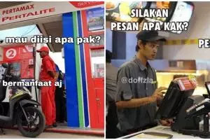 31 Meme lucu percakapan dua orang ini absurd banget, bikin ketawa sampai nggak kuat