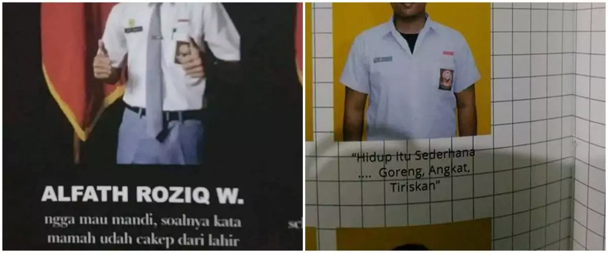 11 Motto hidup paling gokil di buku tahunan SMA, ada yang bikin ngakak sampai mikir