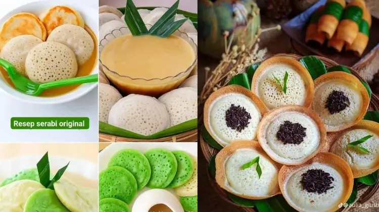5 Resep serabi tradisional yang empuk dan wangi, cocok untuk camilan sore