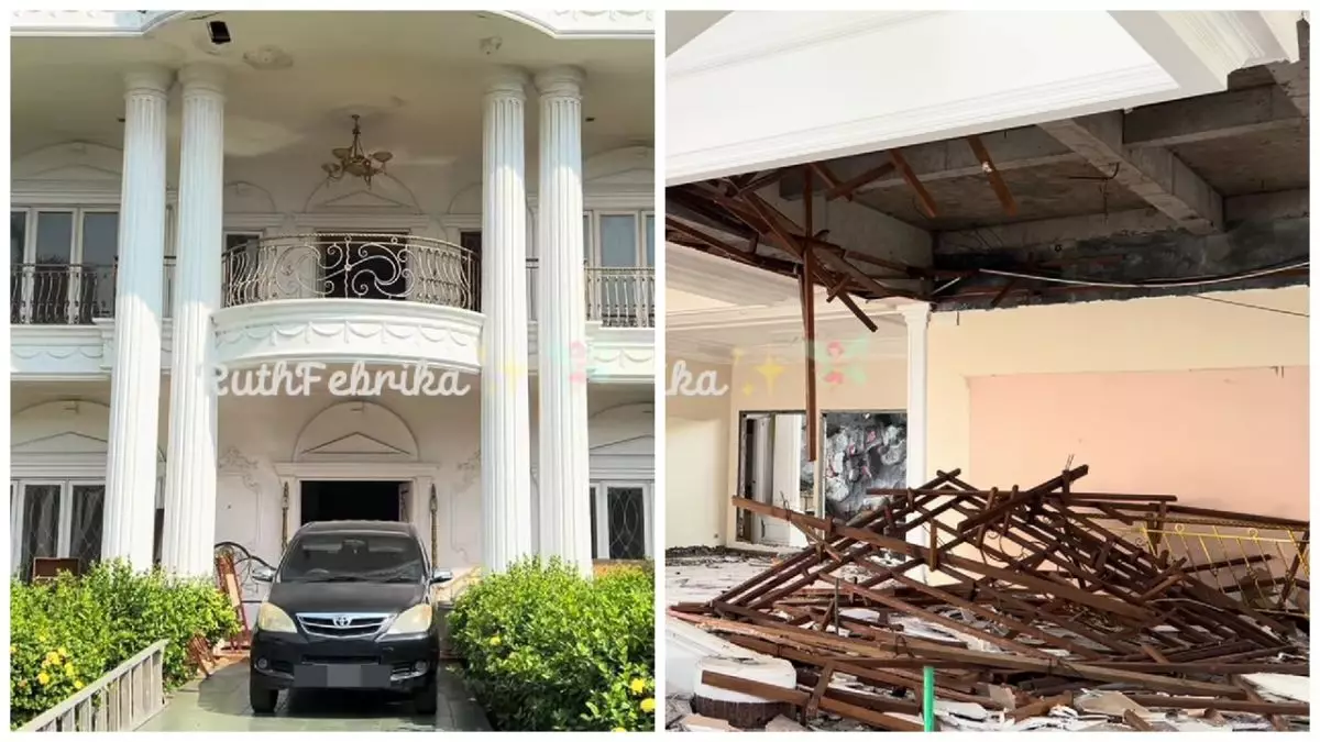 9 Potret rumah putih Genta Buana yang ikonik ini kini tinggal puing-puing, bakal dijadikan perumahan