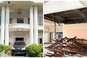 9 Potret rumah putih Genta Buana yang ikonik ini kini tinggal puing-puing, bakal dijadikan perumahan