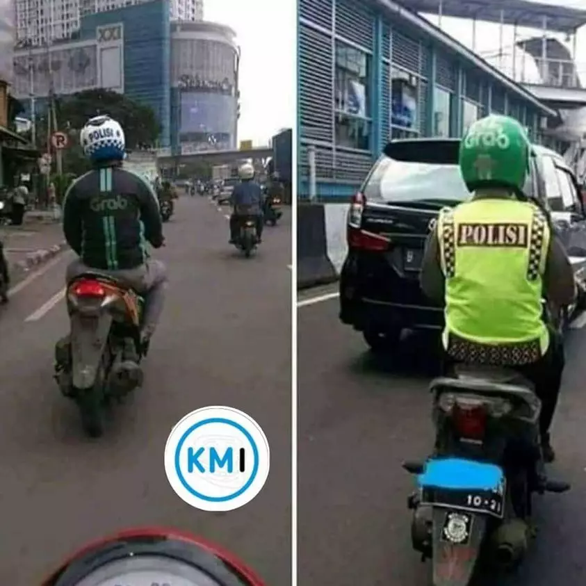 penampakan nyeleneh di tengah jalan raya © berbagai sumber penampakan nyeleneh di tengah jalan raya © berbagai sumber
