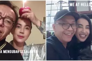 Sempat ogah balikan, Dearly Joshua kini pamer momen mesra bareng Ari Lasso usia putus