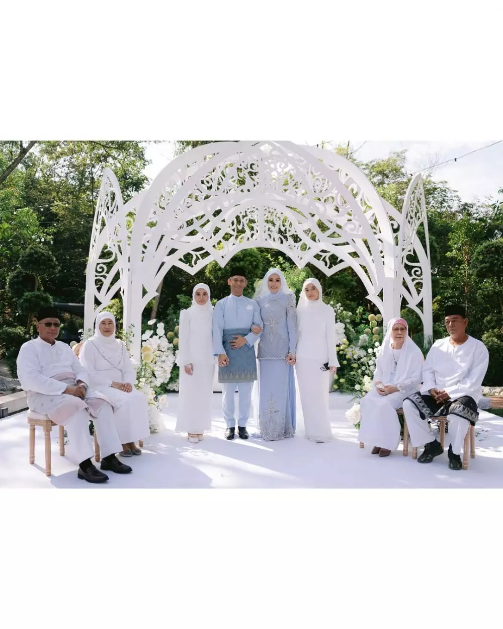 pernikahan ketiga Erra Fazira eks Engku Emran © Instagram pernikahan ketiga Erra Fazira eks Engku Emran © Instagram