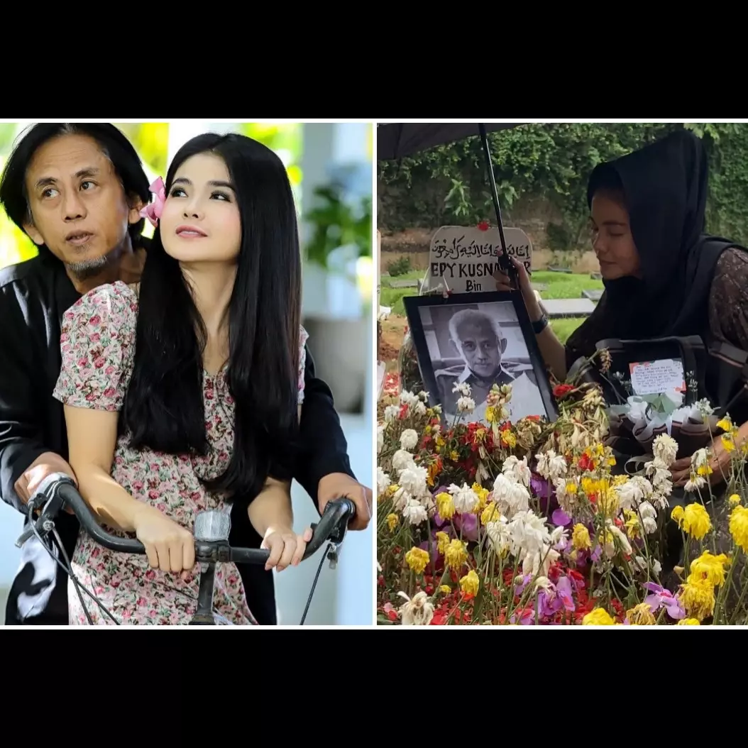 Karina Ranau bantah tak turuti wasiat pemakaman Epy Kusnandar di Garut, sebut ucapan suami cuma akting
