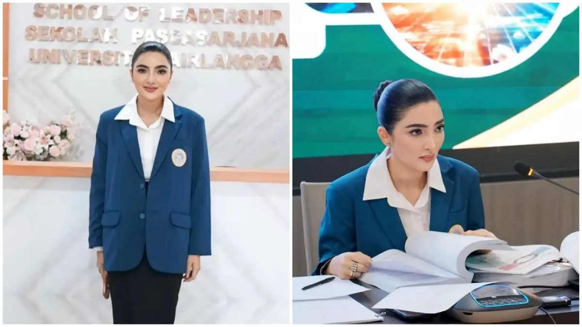 Tetap berjuang meski berat, 9 potret Ashanty jalani uji kelayakan disertasi menuju gelar doktor