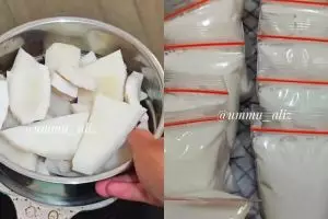 Stop beli santan kemasan! Ini cara membuatnya untuk stok, dijamin kental, awet, dan nggak tengik