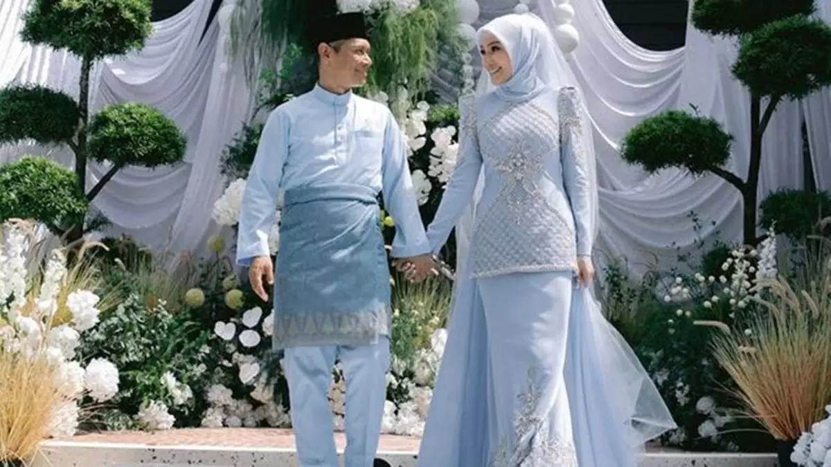 Mantan istri Engku Emran menikah maharnya pohon emas 102 gram, intip 6 potret dekorasi pernikahannya