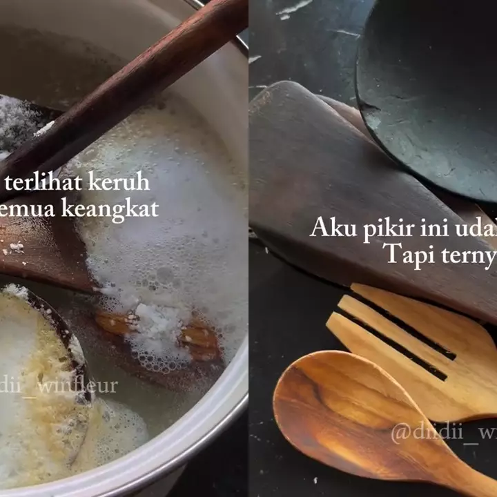 Jangan cuci spatula kayu  seperti biasa! Deep clean dengan cara ini jika ingin selalu steril